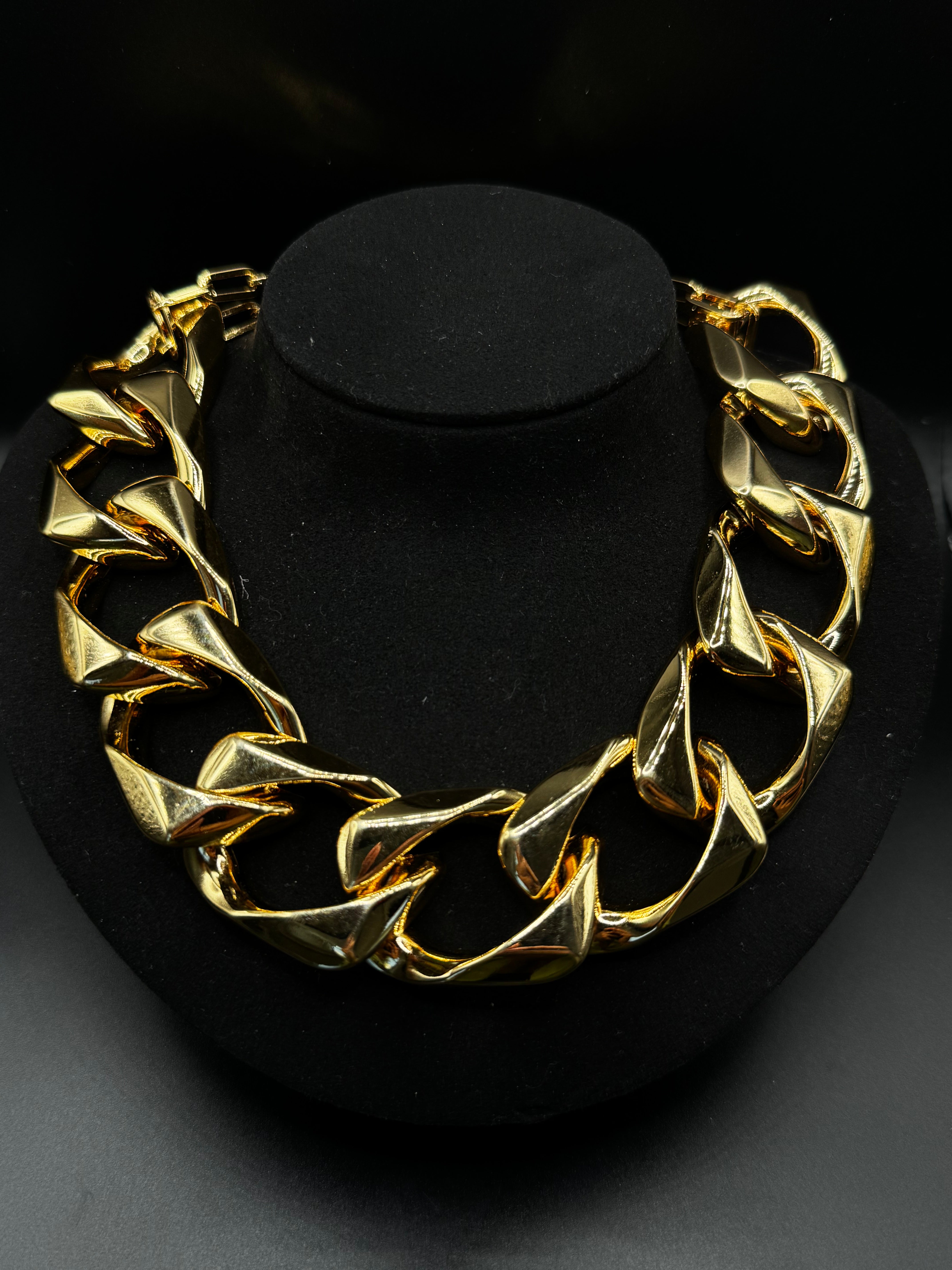 18K Gold-Plated Maxi Link Necklace