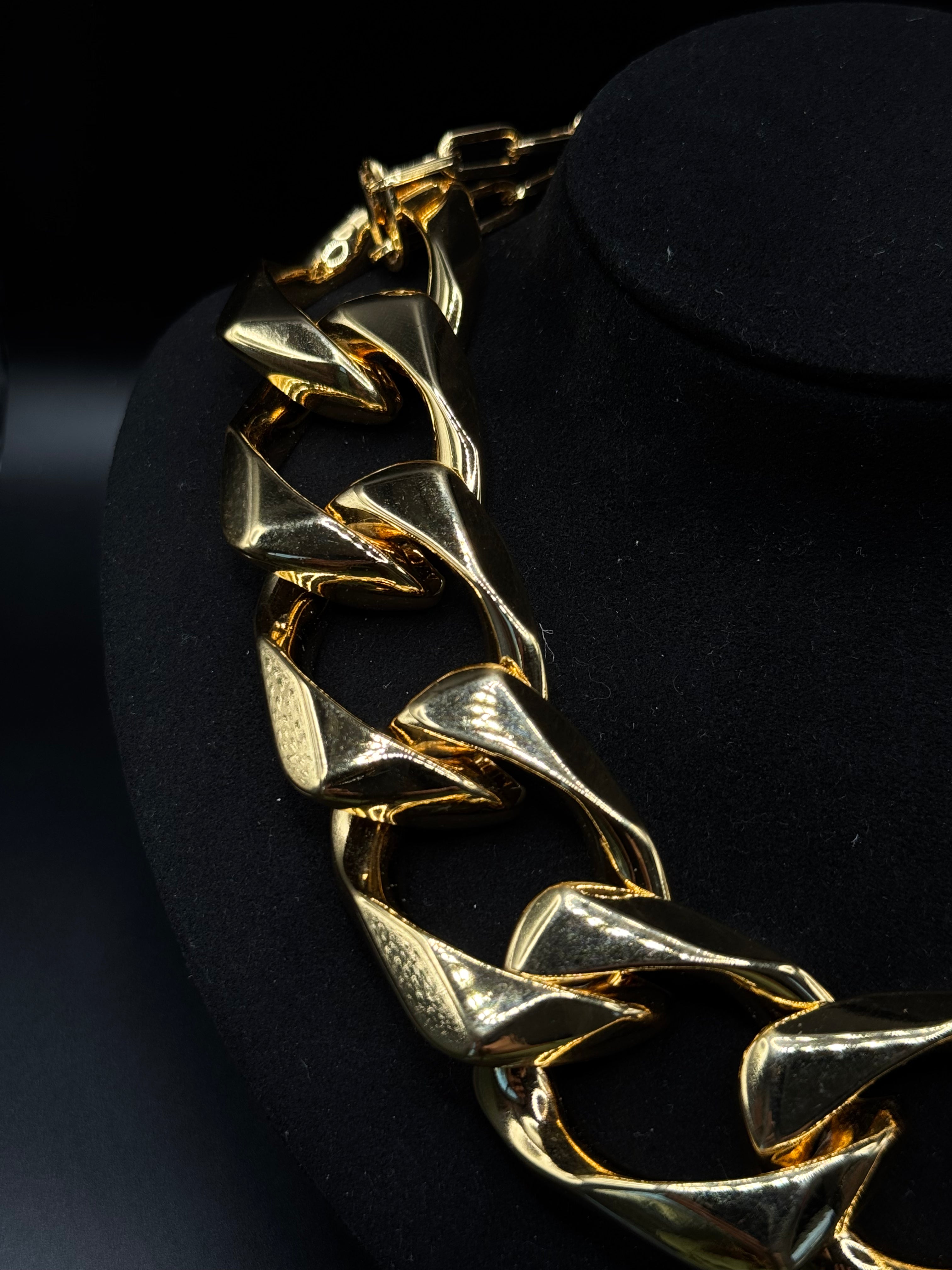 18K Gold-Plated Maxi Link Necklace