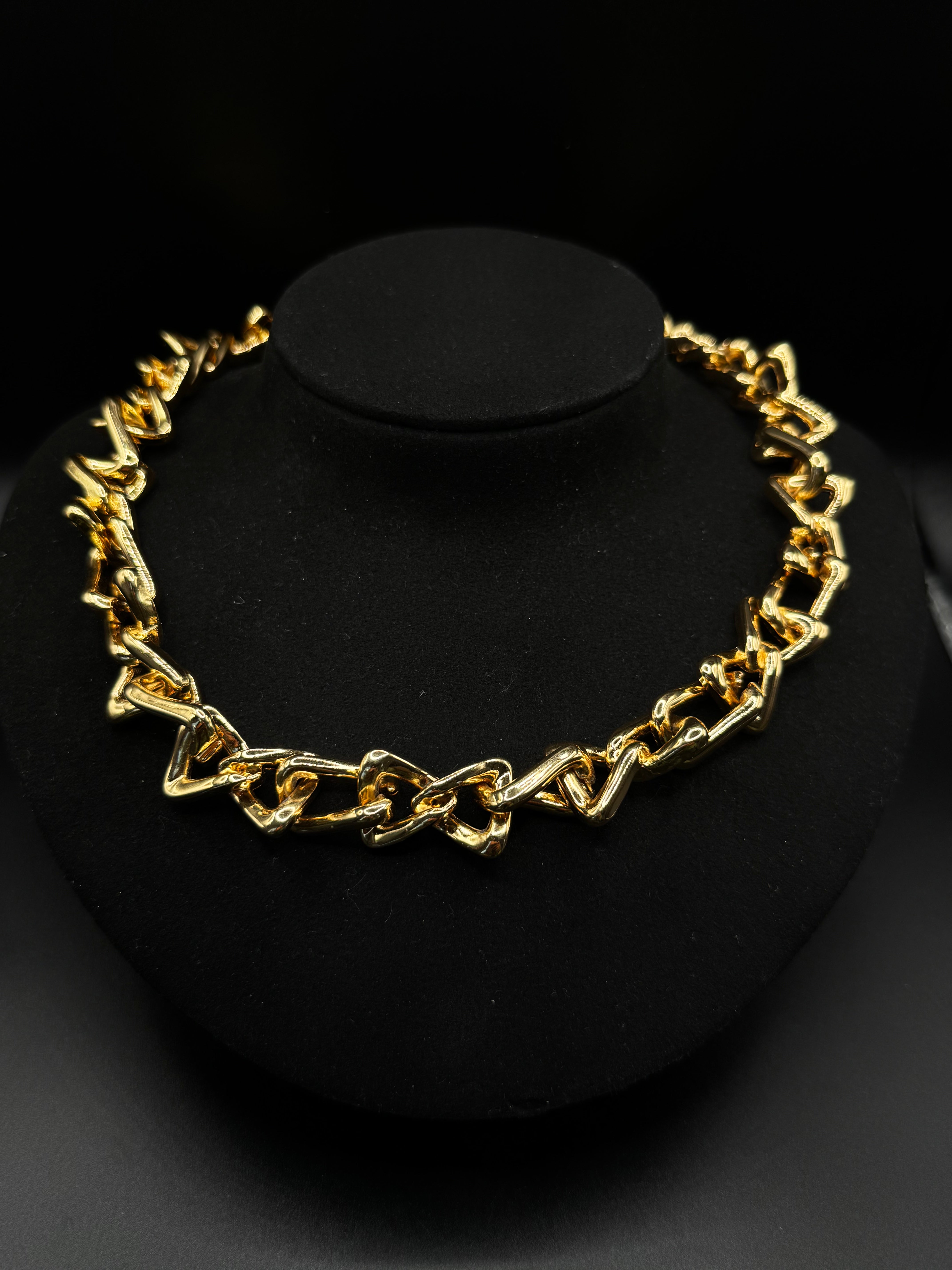 18K Gold-Plated Link Necklace
