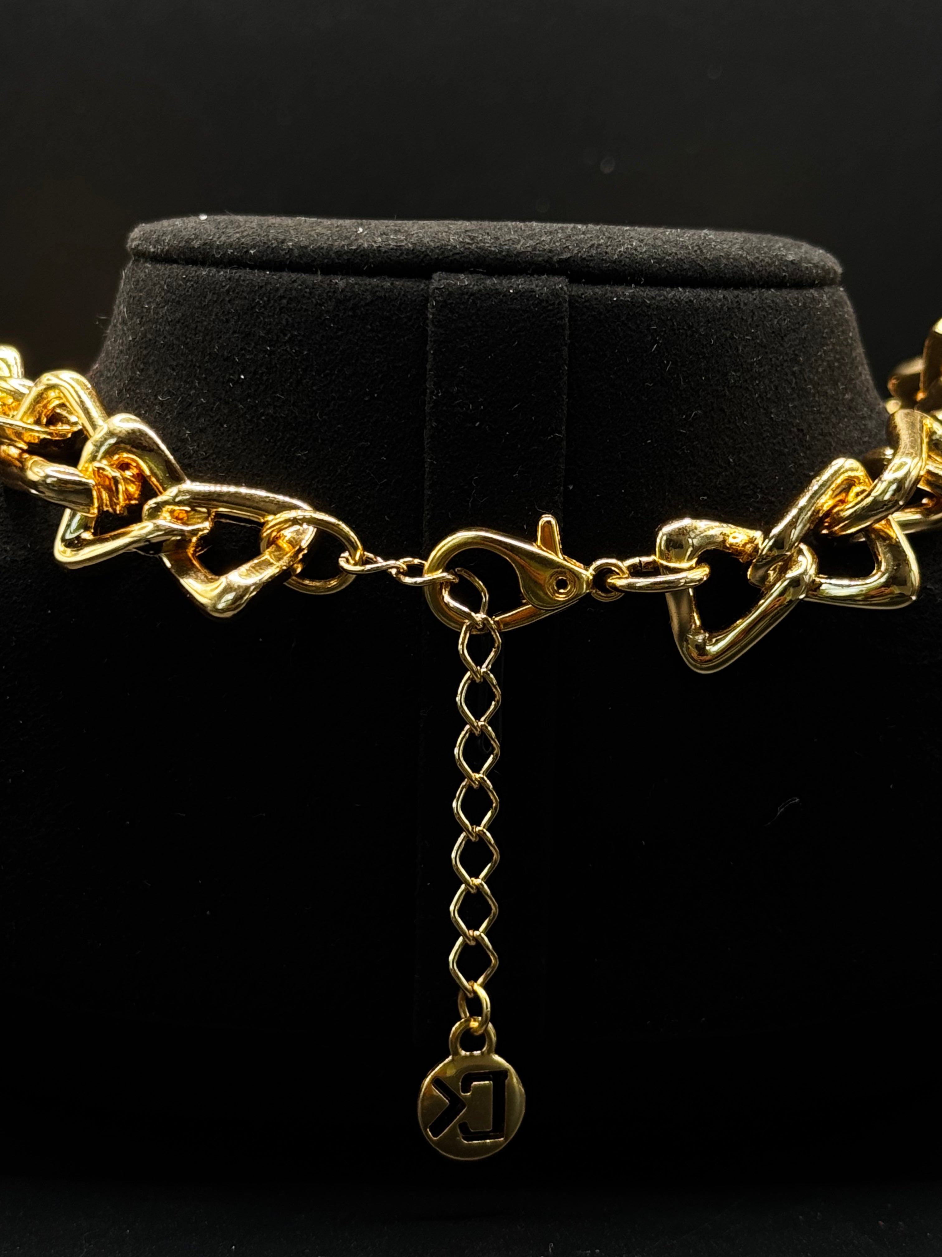 18K Gold-Plated Link Necklace