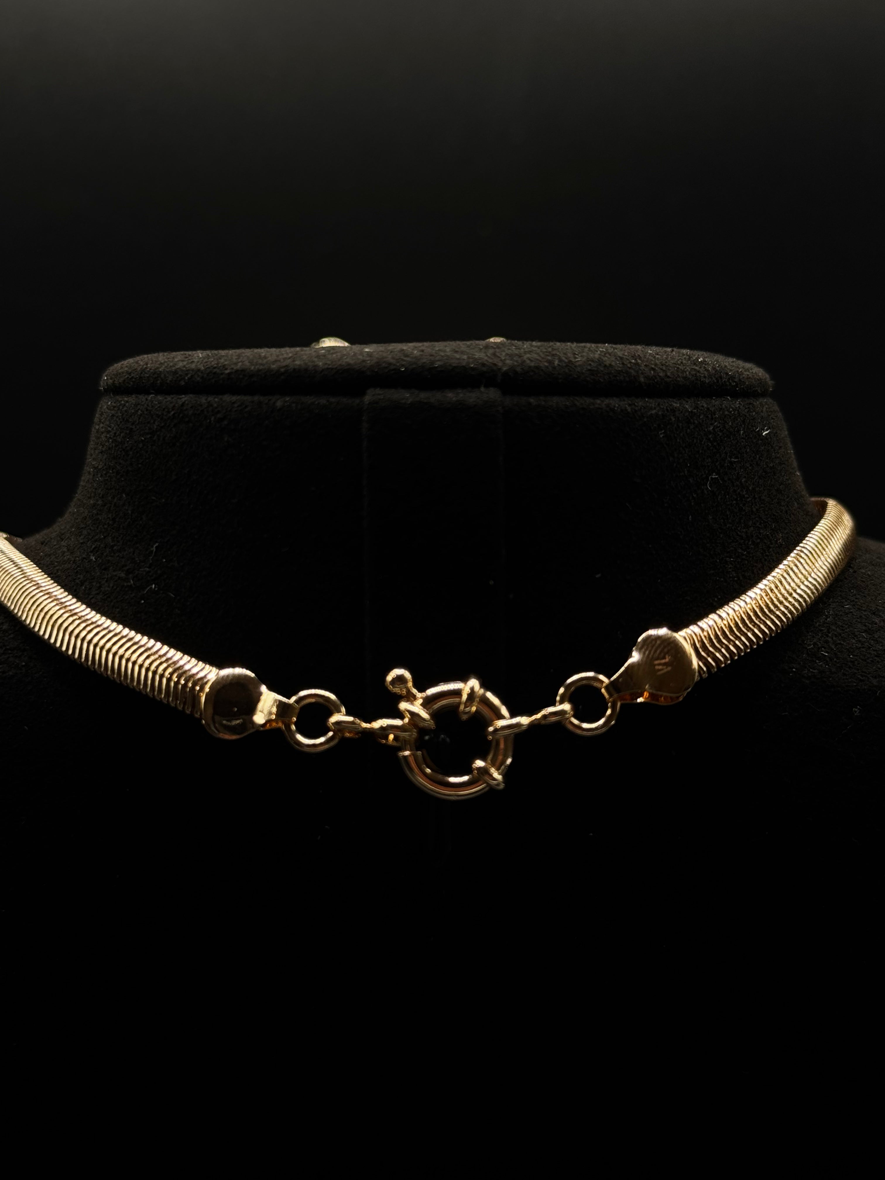 18k gold-plated set encrusted with crystal zirconia