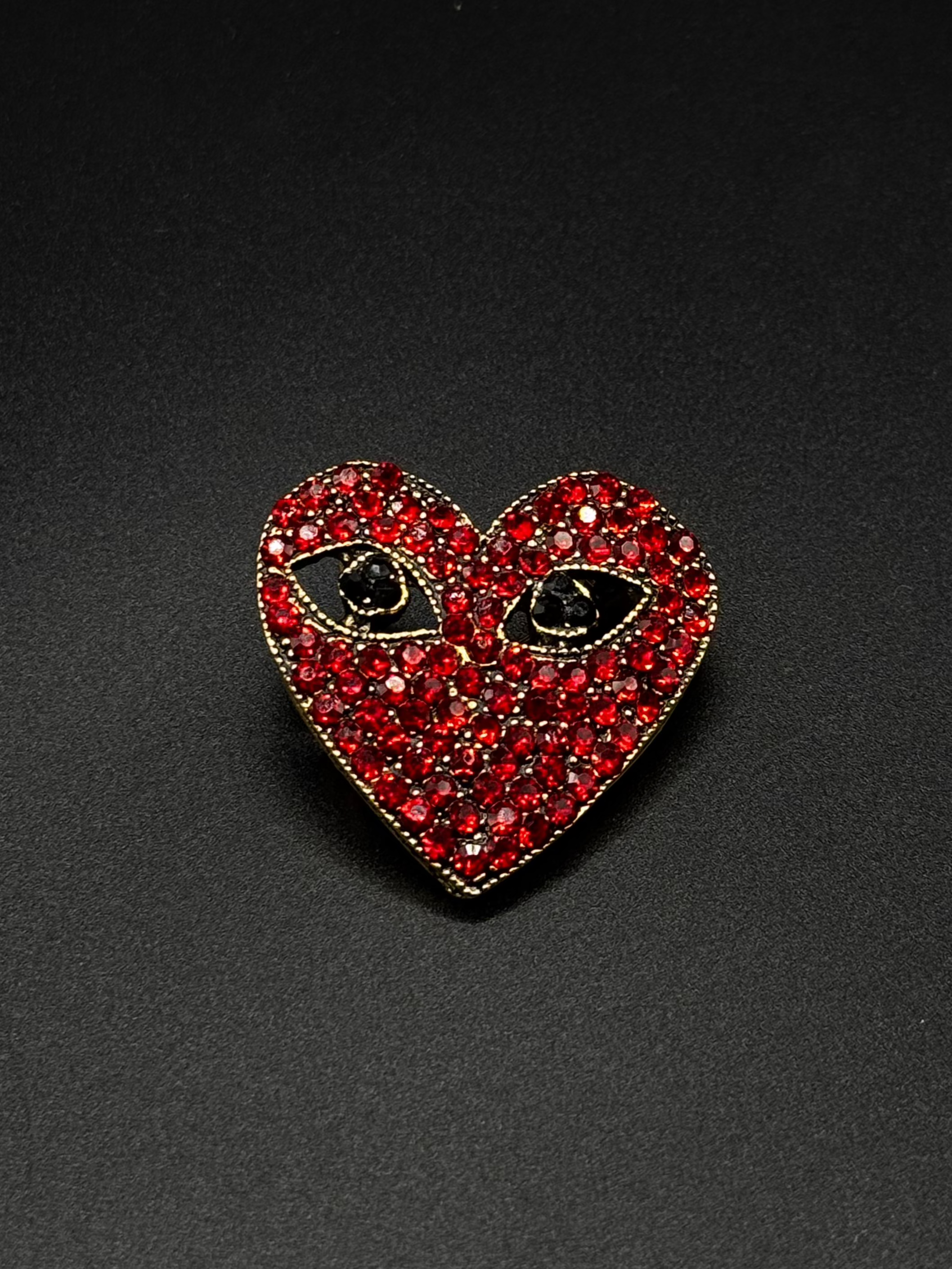 Heart-Shaped Brooch