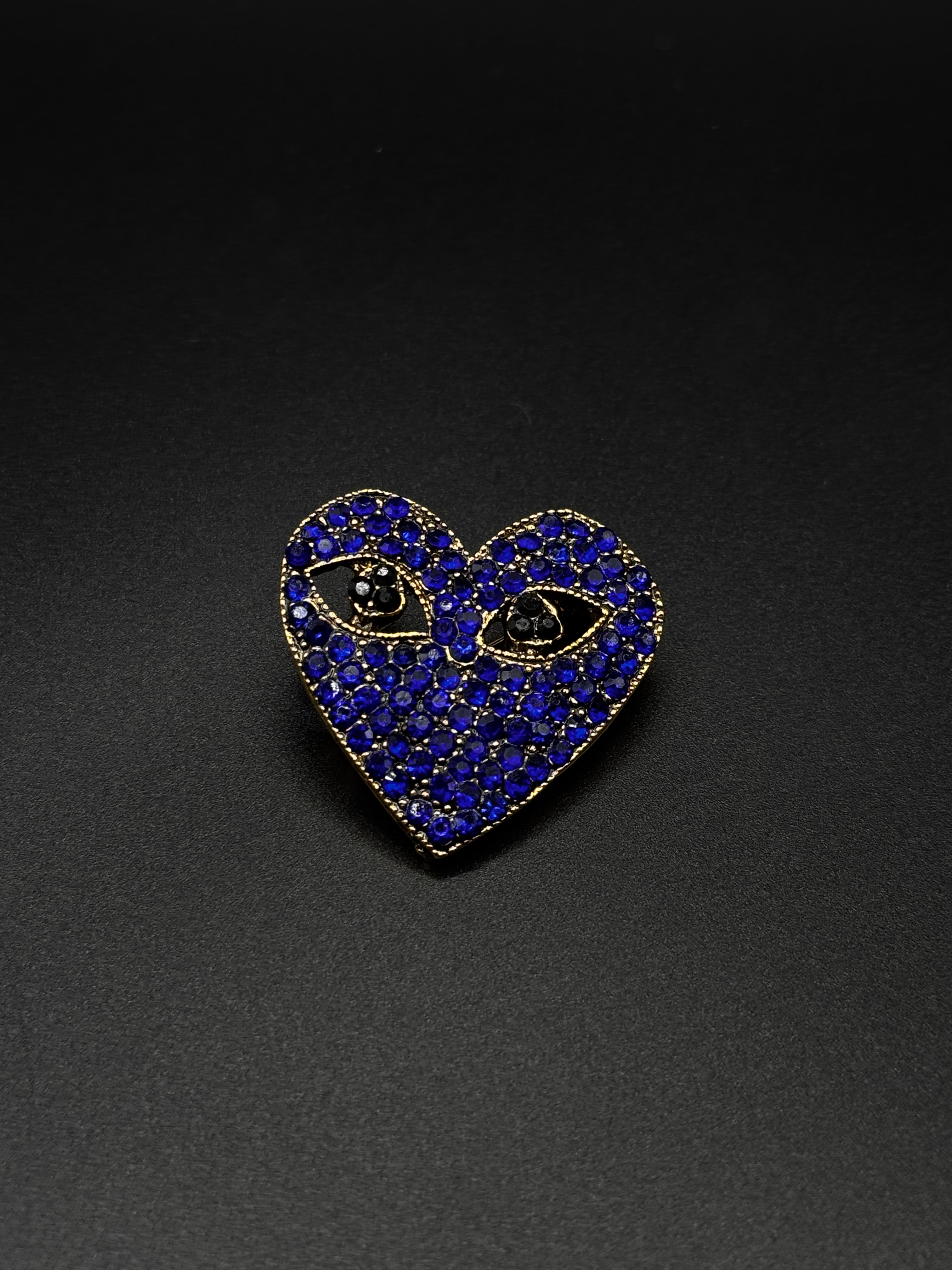 Heart-Shaped Brooch