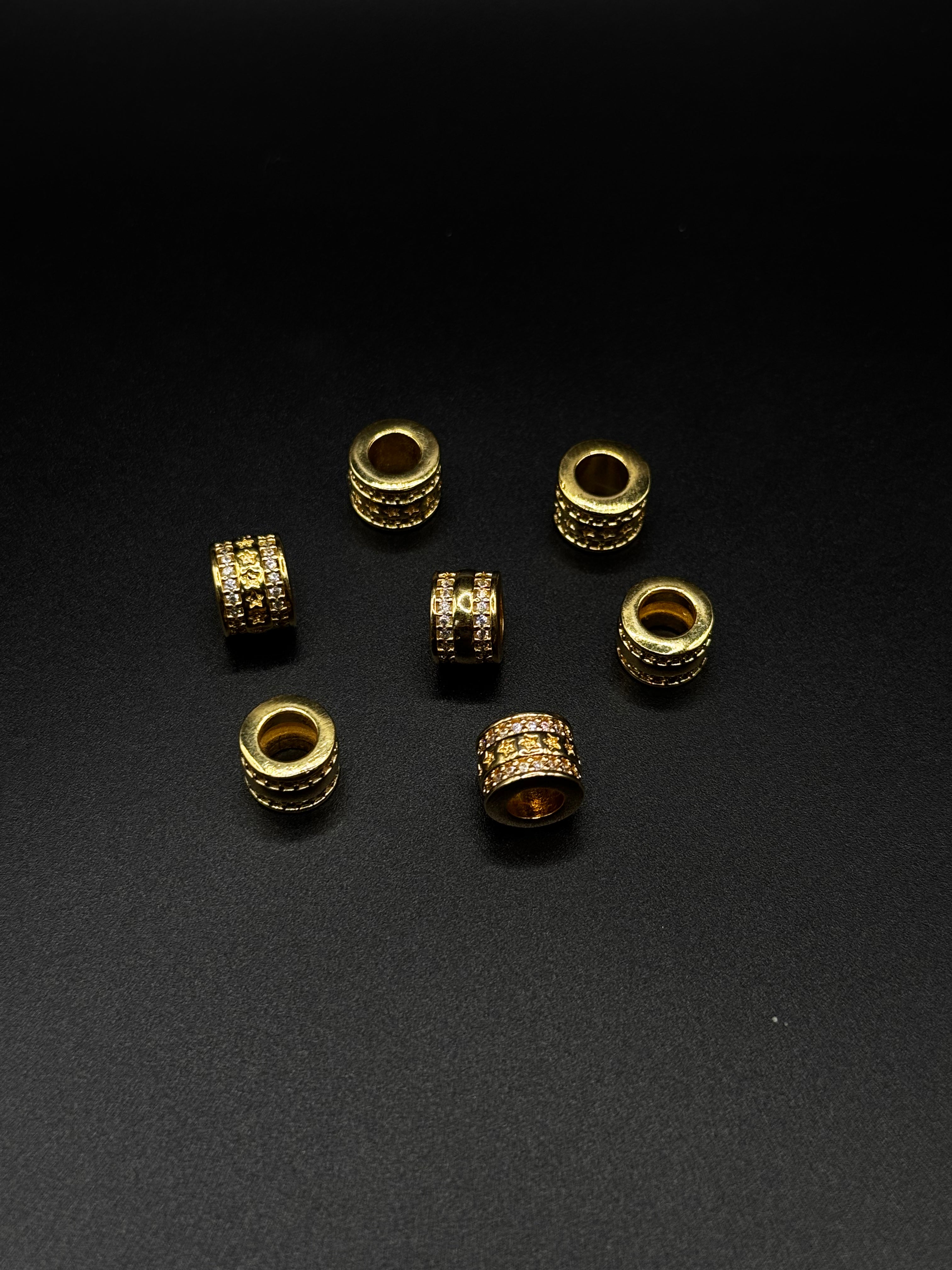18K Gold-Plated Pendant Spacer