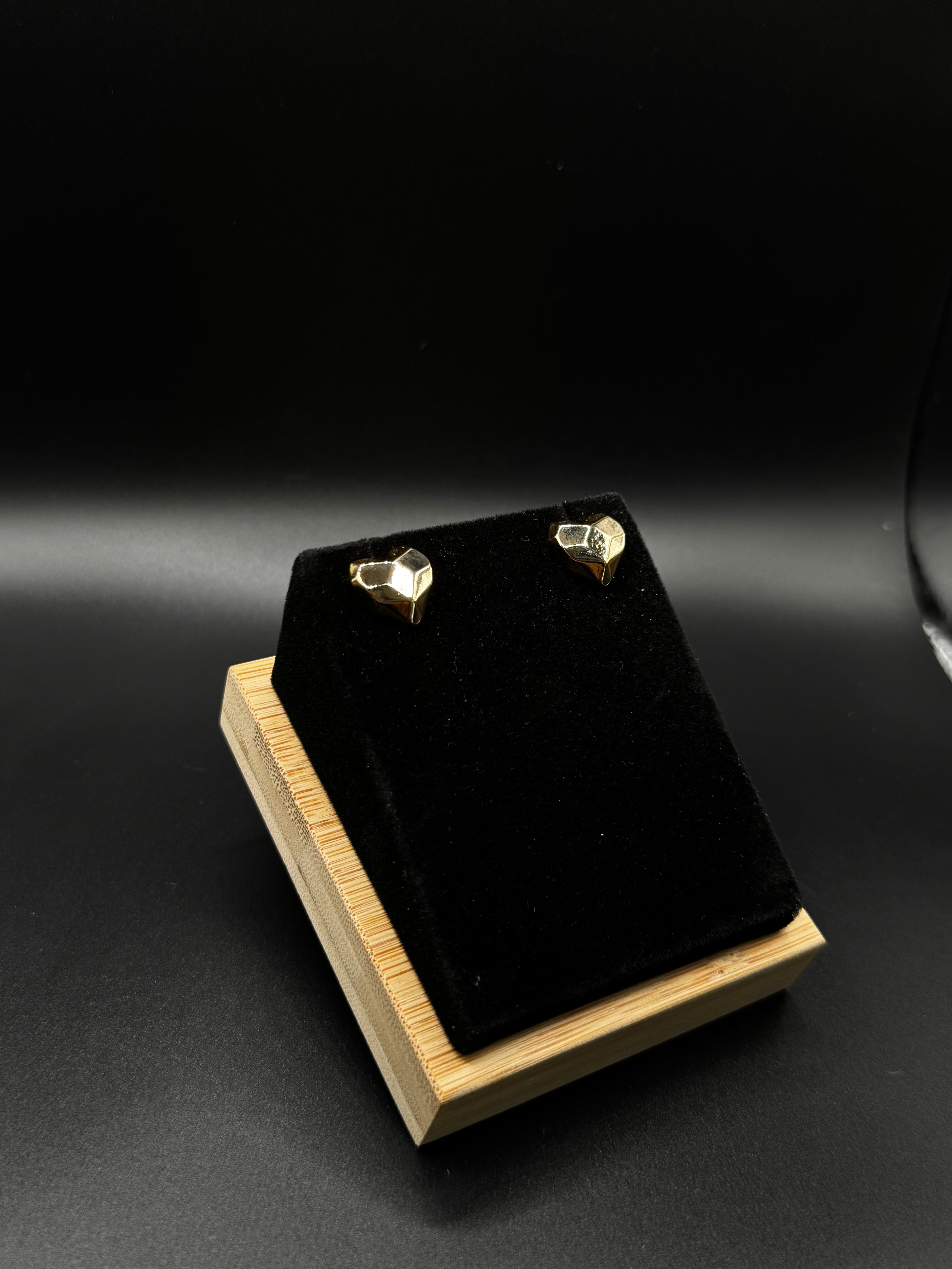 18K Gold-Plated Organic Earrings