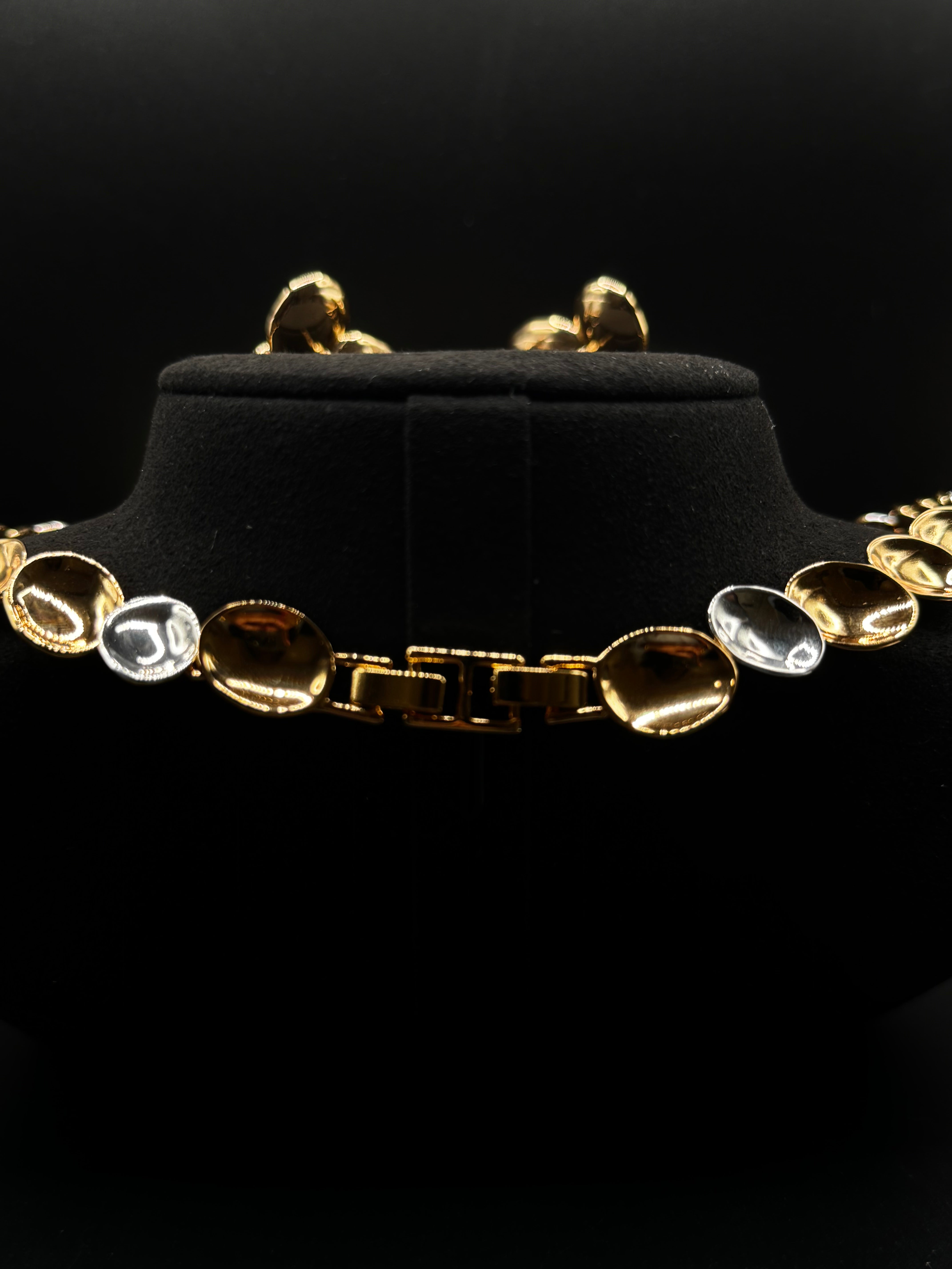 Set Plated in 18k gold and rhodium